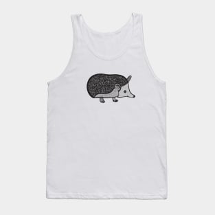 Hedgehog Ink Art - light colors Tank Top